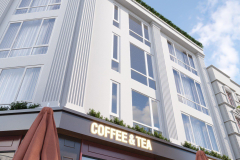 Thiết kế nhà liền kề lô góc, tại KĐT Xuân Phương, Hà Nội